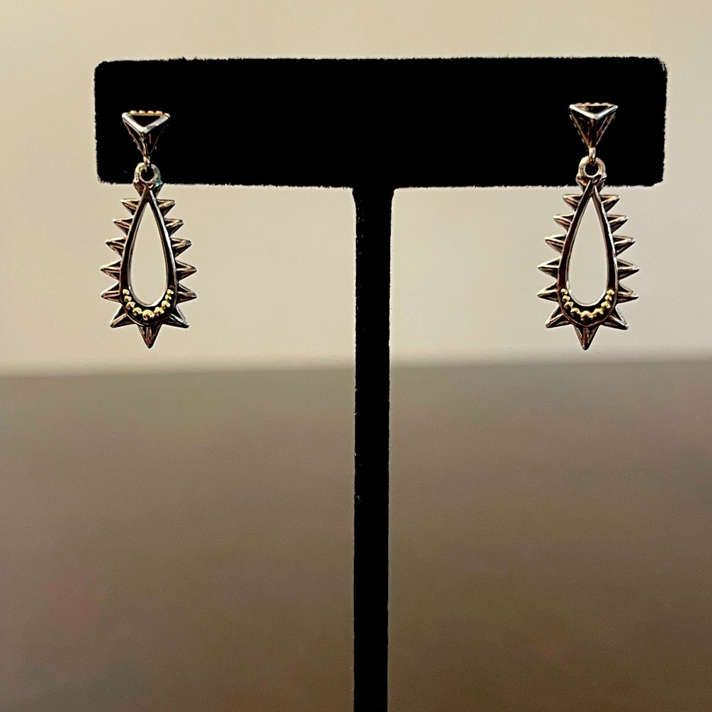 Lagos Pyramid Drop Earrings